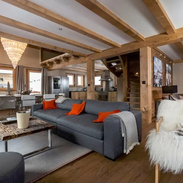 Chalet Pollen - salon montagnard
