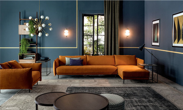 Contemporary Living Room by Meubles et Atmosphère
