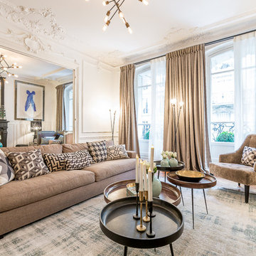 Decoration d'un appartement, rue Poussin, Paris 4