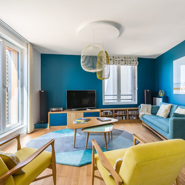 Décoration d'un autre appartement neuf dans le programme CHEVERUS à Bordeaux