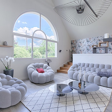 Décoration d'une villa à Vaux sur Seine