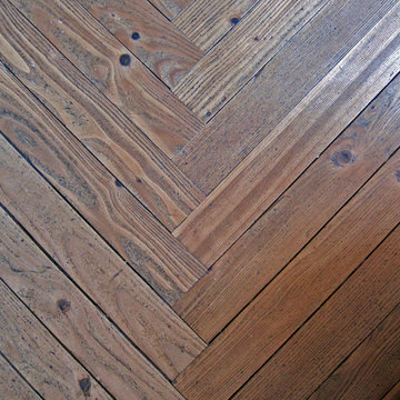 Détail parquet Point de Hongrie