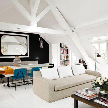 Duplex Parisien - Living Room