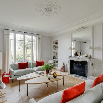 Grand appartement parisien refait à neuf