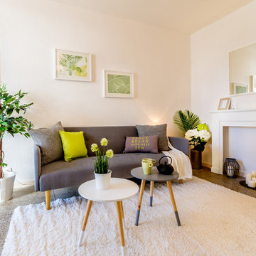 home-staging appartement T4 vide