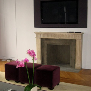 Installation salon - Appartement 150 M² Paris 75007