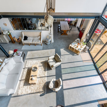 Maison loft dans une ancienne chaudronnerie