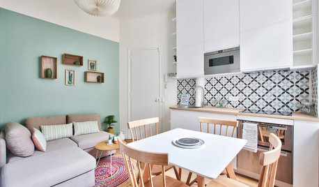 Mini-Wohnung in Paris: 20 Quadratmeter kommen ganz groß raus