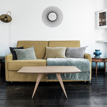 Paris - Canal St Martin - 16 m2 - salon scandinave