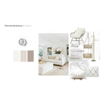 Planches d'ambiance Moderne White