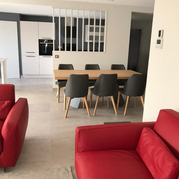 Ré-aménagement d'un appartement de 120 M2 à Marseille 13008