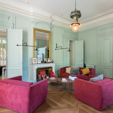 Redefinition des contours d'un appartement Hausmannien