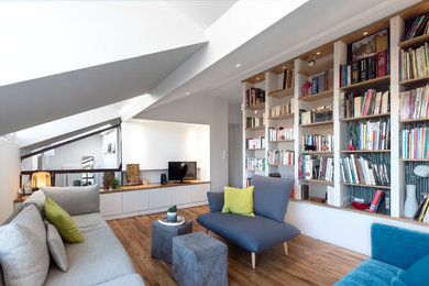 Contemporary living room in Clermont-Ferrand.