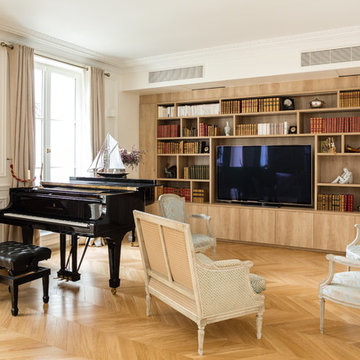 Rénovation d'un appartement de plus de 300 m2 à Paris