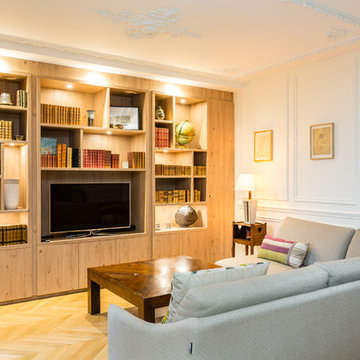 Rénovation d'un appartement de plus de 300 m2 à Paris