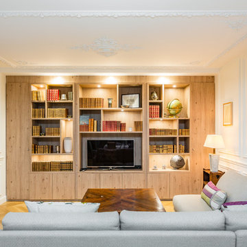 Rénovation d'un appartement de plus de 300 m2 à Paris