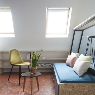 Rénovation d'un studio à Paris 16e