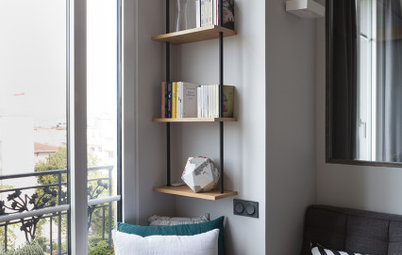 Before & After: Clever Adjustments in a One-Bedroom Parisian Unit