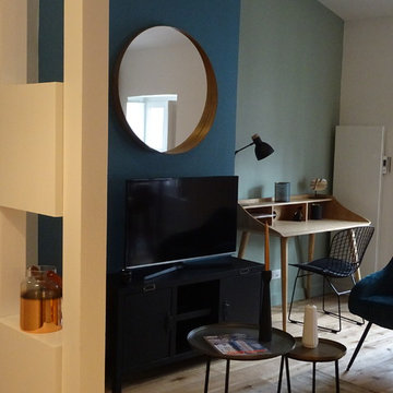 Rénovation, décoration et ameublement d'un appartement à Lyon Bellecour