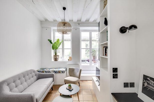 Scandinavian Living Room by Parisdinterieur