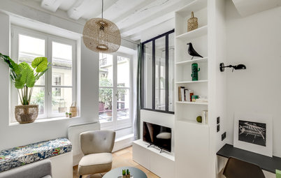 Houzz Tour: Brilliant Small-space Solutions Transform a Tiny Flat