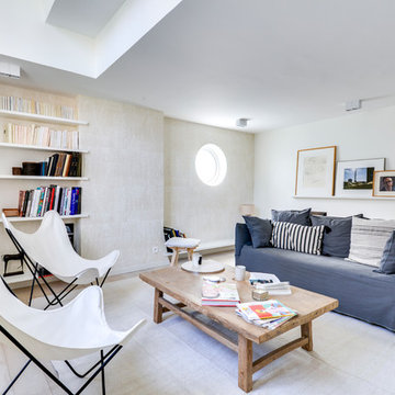 Un duplex sous les toits aux Batignolles