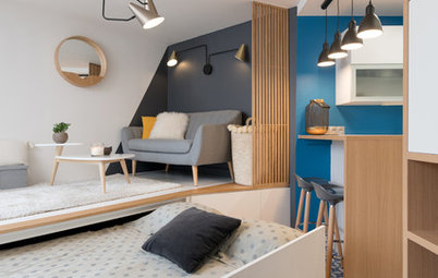 Paris Houzz Tour: Bed in a Drawer and a Concealed Corner in 20sqm