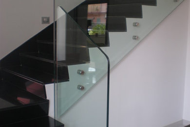 Contemporary staircase in Naples.