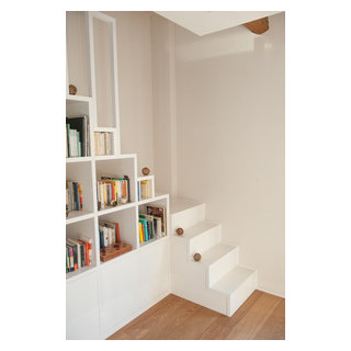 Scala / Libreria - Scandinavian - Staircase - Venice - by Falegnameria da  Ros