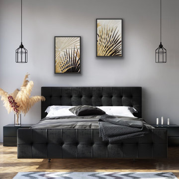 Art for contemporary bedroom