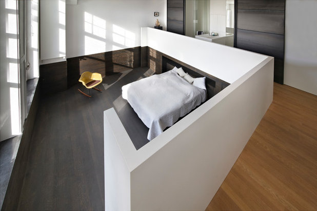 Minimalistisch Schlafzimmer by HI-MACS® Germany