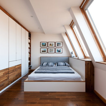 Einbaumöblierung für Dachwohnung