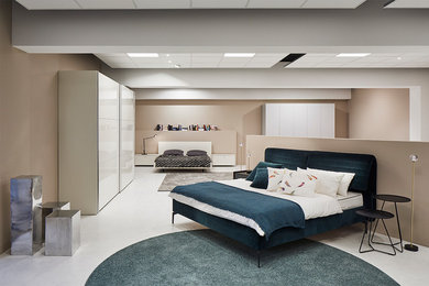 Neue Schlafzimmerabteilung, Bett Pad von Möller Design