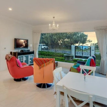Front Living Room with Beach Views.  Granny Flat / Separate Living
