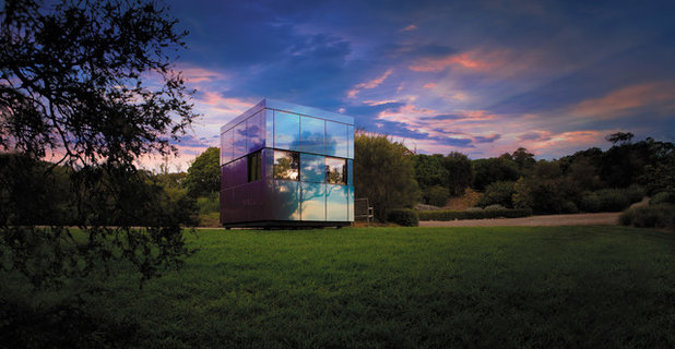 Contemporary Garden Shed and Building by Harwyn