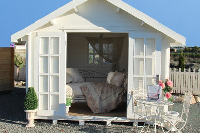 This is an example of a medium sized vintage detached garden shed and building in Sydney.