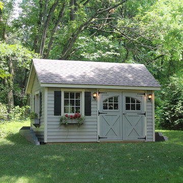 10'x14' Traditional Vinyl Garden Shed