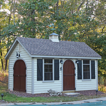 10'x16' Traditional Vinyl Garden Shed