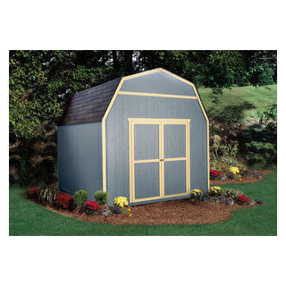 10x10 Barn Shed with Loft - Traditional - Garden Shed and Building -  Detroit - by Backyard Buildings | Houzz UK