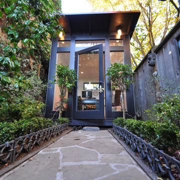 10x8 Home Office on a tiny lot