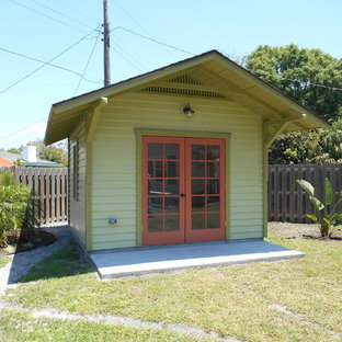 Shed - small craftsman shed idea in Tampa