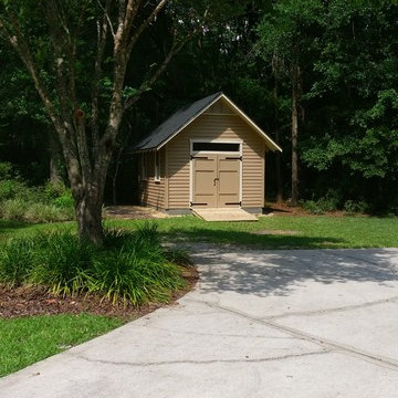 12'x16' Gainesville Shed with Steep Roof Pitch