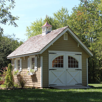 12'x16' Lap Siding Colonial Garden Shed