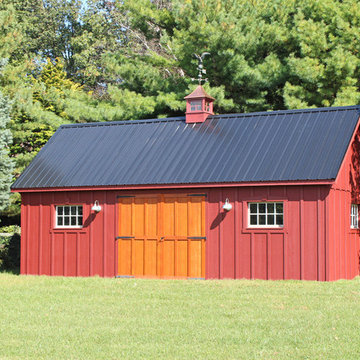 14'x28' SmartPanel Board & Batten New England Barn