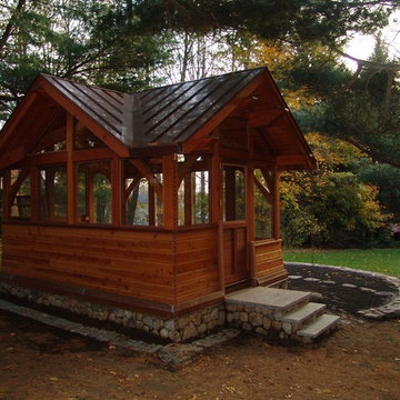 3-season garden pavilion
