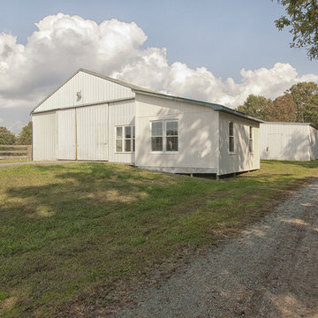 9 Stall Barn with Private Drive on the estate located at 307 Bacon RD Rougemount