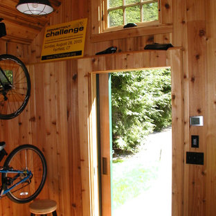 Photo of a country shed and granny flat in New York.