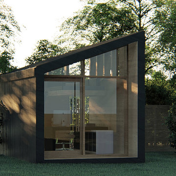 Backyard Studio Shed for Working/Playing