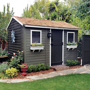 Cabin Shed (12 x 8) Painted