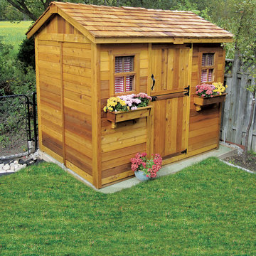 Cabin Shed (9 x 6) Stained